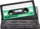 Compact Cassette: Radio Shack SUPERTAPE - HI-BIAS 90