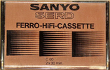 Compact Cassette:  Sanyo - Serd 60