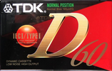 Compact Cassette: TDK  - D 60