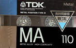 Compact Cassette: TDK  - MA 110