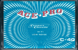 Compact Cassette:  ACE-PRO -  40