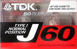 Compact Cassette: TDK  - J 60