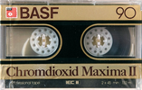 Compact Cassette: BASF  - Chromdioxid Maxima II 90