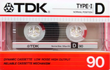 Compact Cassette: TDK  - D 90