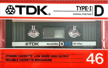 Compact Cassette: TDK  - D 46