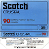 Compact Cassette: 3M Scotch - Crystal 90