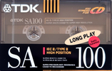 Compact Cassette: TDK  - SA 100