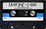 Compact Cassette: Mitsubishi Diatone - X 60