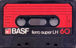 Compact Cassette: BASF  - Ferro Super LH 60