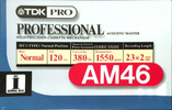 Compact Cassette: TDK  - Pro 46