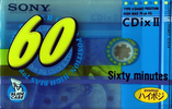 Compact Cassette: Sony  - CDix II 60