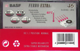 Compact Cassette: BASF  - Ferro Extra I 46