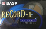 Compact Cassette: BASF  - Record II 100