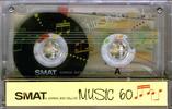 Compact Cassette: Sunkyong Magnetic Limited (SKM) Smat - Music 60