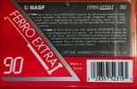 Compact Cassette BASF Ferro Extra I 90 Type I Normal 1991 North America