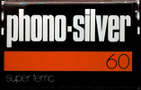 Compact Cassette: Unknown Phono-Silver -  60