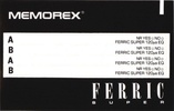 Compact Cassette: Unknown Memorex - dBS-X 90