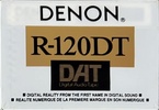 Digital Audio Tape Denon 120 "R-120DT T" Type I Normal Europe