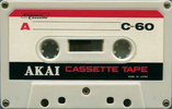 Compact Cassette: Mitsubishi Akai -  60