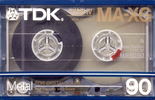 Compact Cassette: TDK  - MA-XG 90