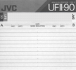 Compact Cassette:  JVC - UFII 90