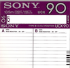 Compact Cassette: Sony  - UCX 90