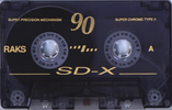 Compact Cassette: RAKS  - SD-X 90