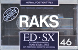 Compact Cassette: RAKS  - ED-SX 46