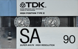 Compact Cassette: TDK  - SA 90