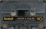 Compact Cassette: 3M Scotch - Master II 90