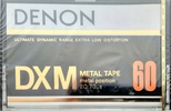 Compact Cassette Denon DXM 60 Type IV Metal 1978 Europe