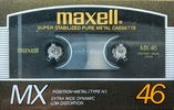 Compact Cassette: Maxell / Hitachi Maxell - MX 46