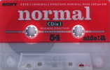 Compact Cassette: Sony  - CDix I 54