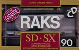 Compact Cassette: RAKS  - SD-SX 90