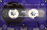 Compact Cassette: FUJI AXIA - J`z 1 Color 64