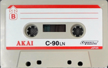 Compact Cassette: Mitsubishi Akai - LN 90