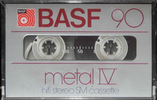 Compact Cassette: BASF  - Metal IV 90