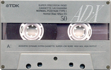 Compact Cassette: TDK  - AD-X 50