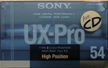 Compact Cassette: Sony  - UX-Pro 54