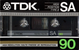 Compact Cassette: TDK  - SA 90