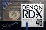 Compact Cassette: Nippon Columbia / Denon Denon - RD-X 46