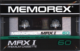 Compact Cassette: Memorex  - MRX I 60