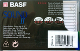 Compact Cassette: BASF  - Sound II 60