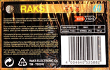 Compact Cassette: RAKS  - ED-S 60