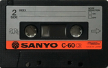 Compact Cassette:  Sanyo - CR 60