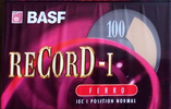 Compact Cassette: BASF  - Record I 100