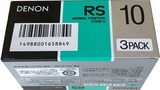 3 pack Denon RS 10 "RS10V3B" Type I Normal 1990 Japan