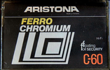 Compact Cassette: Philips Aristona - Ferro Chromium 60