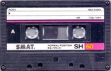 Compact Cassette Smat SH 60 Type I Normal 1984 Europe