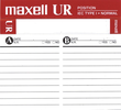 Compact Cassette: Maxell / Hitachi Maxell - UR 120